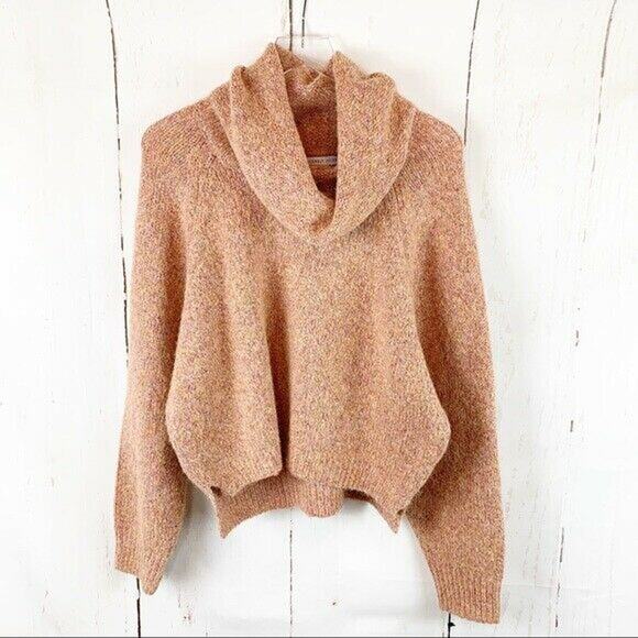 *NWOT Sincerely Jules Cropped Cowl Neck Sweater Size XS - Picture 3 of 9